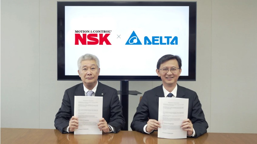 Delta and NSK Sign MOU to Develop Next-Generation Robotics Technology