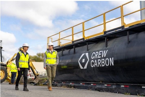 Idemitsu invests in U.S.-based CREW Carbon and will investigate Carbon Dioxide Removal (CDR) collaborations at wastewater treatment facilities
